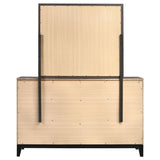 Watson 6-drawer Dresser with Mirror Grey Oak | Grey | Grey Oak | 212423M
