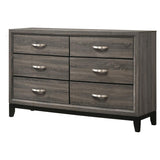 Watson 6-drawer Dresser Grey Oak | King | Grey | Grey Oak | 212423