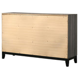 Watson 6-drawer Dresser Grey Oak | King | Grey | Grey Oak | 212423