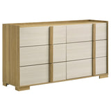 Hyland 4-piece Eastern King Bedroom Set Natural | Beige | Natural | 215651KE-S4