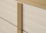 Hyland 2-drawer Nightstand Bedside Table Natural | Beige | Natural | 215652