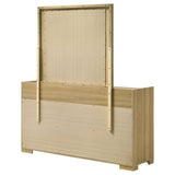 Hyland 6-drawer Dresser with Mirror Natural | Beige | Natural / White | 215653M