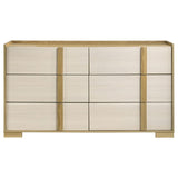 Hyland 6-drawer Dresser Natural | Beige | Natural | 215653