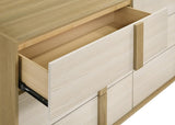 Hyland 6-drawer Dresser Natural | Beige | Natural | 215653