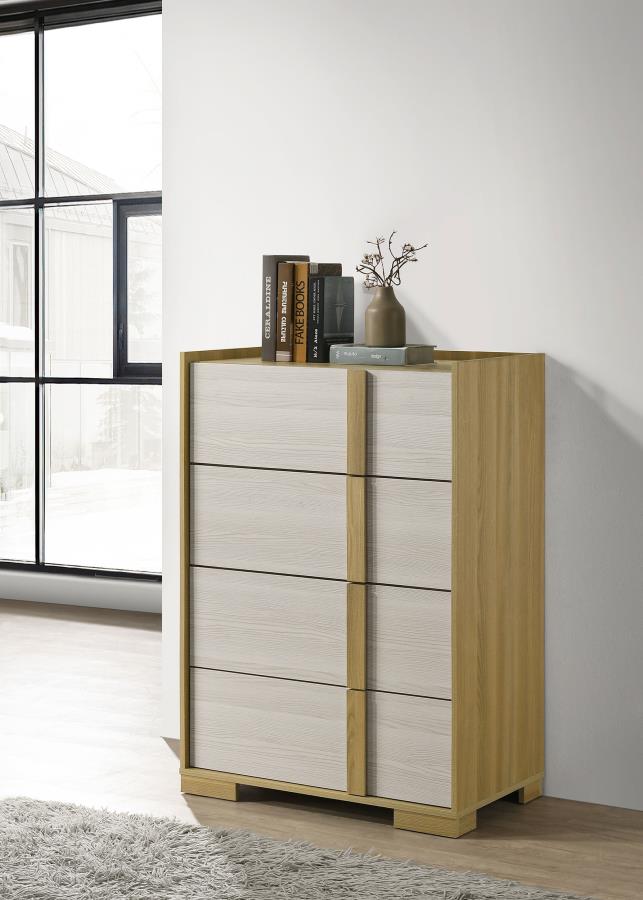 Hyland 4-drawer Chest of Drawers Natural | Beige | Natural | 215655