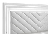 Cassia 4-piece Queen LED Bedroom Set White High Gloss | Queen | White | White High Gloss | 215791Q-S4