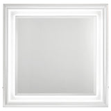 Cassia 5-piece Queen LED Bedroom Set White High Gloss | White | White High Gloss | 215791Q-S5