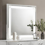 Cassia Dresser Mirror White High Gloss | White | White High Gloss | 215794
