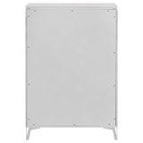 Cassia 5-drawer Bedroom Chest of Drawers White High Gloss | King | White | White High Gloss | 215795