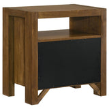 Adderley 2-drawer Nightstand Bedside Table Warm Brown | King | Brown | Warm Brown | 215852