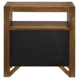 Adderley 2-drawer Nightstand Bedside Table Warm Brown | King | Brown | Warm Brown | 215852