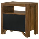 Adderley 2-drawer Nightstand Bedside Table Warm Brown | King | Brown | Warm Brown | 215852