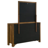 Adderley 8-drawer Bedroom Dresser and Mirror Warm Brown | Brown | Warm Brown | 215853M