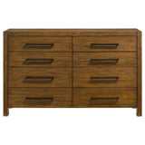 Adderley 8-drawer Bedroom Dresser Cabinet Warm Brown | King | Brown | Warm Brown | 215853