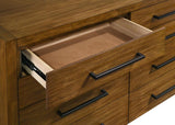 Adderley 8-drawer Bedroom Dresser Cabinet Warm Brown | King | Brown | Warm Brown | 215853