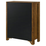 Adderley 5-drawer Bedroom Chest of Drawers Warm Brown | Brown | Warm Brown | 215855