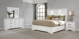 McKinney 4-piece Queen Bedroom Set Vintage White | California King / 4-piece | 215871KW-S4
