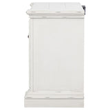 McKinney 2-drawer Nightstand with Dual USB Vintage White | White | Vintage White | 215872