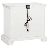 McKinney 2-drawer Nightstand with Dual USB Vintage White | White | Vintage White | 215872