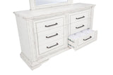 McKinney 6-drawer Bedroom Dresser Cabinet Vintage White | White | Vintage White | 215873