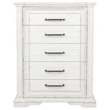 McKinney 5-drawer Bedroom Chest of Drawers Vintage White | White | Vintage White | 215875