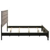 Valen Wood California King Panel Bed Light Taupe | Beige | Light Taupe | 215911KW