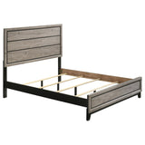 Valen Wood Queen Panel Bed Light Taupe | Beige | Light Taupe | 215911Q