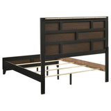 Valen Wood Queen Panel Bed Light Taupe | Beige | Light Taupe | 215911Q