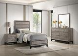 Valen Four-piece Twin Bedroom Set Light Taupe | Gallery | 215911T-S4 215911F-S4 215911Q-S4 215911KE-S4 215911KW-S4