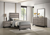 Valen Four-piece Twin Bedroom Set Light Taupe | Twin | 215911T-S4