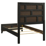 Valen Four-piece Twin Bedroom Set Light Taupe | Gallery | 215911T-S4 215911F-S4 215911Q-S4 215911KE-S4 215911KW-S4