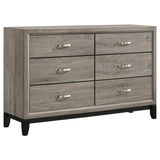Valen Four-piece Twin Bedroom Set Light Taupe | Gallery | 215911T-S4 215911F-S4 215911Q-S4 215911KE-S4 215911KW-S4