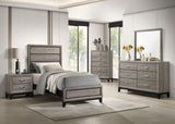 Valen Five-piece Twin Bedroom Set Light Taupe | Twin | 215911T-S5