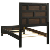 Valen Five-piece Twin Bedroom Set Light Taupe | Gallery | 215911T-S5 215911F-S5 215911Q-S5 215911KE-S5 215911KW-S5