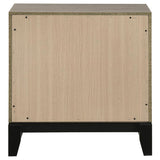 Valen 2-drawer Nightstand Bedside Table Light Taupe | Grey | Light Taupe | 215912
