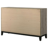Valen 6-drawer Bedroom Dresser Cabinet Light Taupe | King | Grey | Light Taupe | 215913