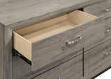 Valen 6-drawer Bedroom Dresser Cabinet Light Taupe | King | Grey | Light Taupe | 215913