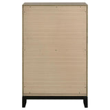 Valen 5-drawer Bedroom Chest of Drawers Light Taupe | King | Brown | Light Taupe | 215915