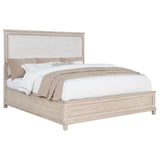 Pembroke 66-inch California King Panel Bed Washed Oak | Beige | Washed Oak | 215921KW