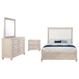 Pembroke 4-piece Queen Bedroom Set Washed Oak | Gallery | 215921Q-S4 215921KE-S4 215921KW-S4 215921Q-S5 215921KE-S5 215921KW-S5