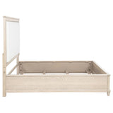 Pembroke 66-inch Queen Panel Bed Washed Oak | Queen | Ivory | Washed Oak | 215921Q