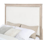 Pembroke 66-inch Queen Panel Bed Washed Oak | Queen | Ivory | Washed Oak | 215921Q