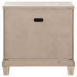 Pembroke 2-drawer Nightstand Bedside Table Washed Oak | Full | Beige | Washed Oak | 215922