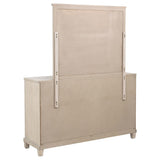 Pembroke 6-drawer Bedroom Dresser with Mirror Washed Oak | Beige | Washed Oak | 215923M