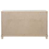 Pembroke 6-drawer Bedroom Dresser Cabinet Washed Oak | Full | Beige | Washed Oak | 215923
