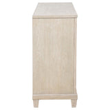 Pembroke 6-drawer Bedroom Dresser Cabinet Washed Oak | Full | Beige | Washed Oak | 215923