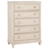 Pembroke 5-drawer Chest of Drawers Washed Oak | Brown | Washed Oak | 215925