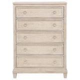 Pembroke 5-drawer Chest of Drawers Washed Oak