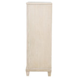 Pembroke 5-drawer Chest of Drawers Washed Oak