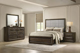 Atlas 4-piece Queen Bedroom Set Dark Oak | Gallery | 215971Q-S4 215971KE-S4 215971KW-S4 215971Q-S5 215971KE-S5 215971KW-S5